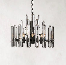 Load image into Gallery viewer, Bonnington Round Chandelier 24&quot;  Crystal Chandelier