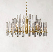 Load image into Gallery viewer, Bonnington Round Chandelier 36&quot;  Crystal Chandelier
