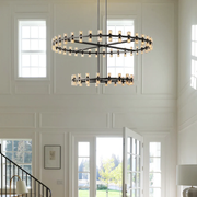 Arcachones Led Round Two-tier Chandelier 60