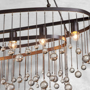 Aubrey 7 Light Oval Chandelier