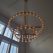 Arcachones Led Round Two-tier Chandelier 60