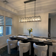 Harlow Crystal Rectangular Chandelier 54
