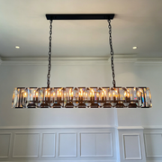 Harlow Crystal Rectangular Chandelier 74