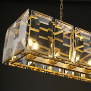 Harlow Crystal Rectangular Chandelier 74