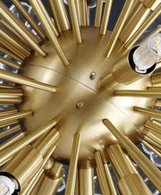 K9 Crystal Dandelion Petal Metals Desk Lamp