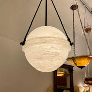 Rosie Alabaster Globe Pendant Light 10/20