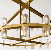 Arcachones Led Round Two-tier Chandelier 60