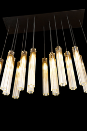 Eden Multi Spot Glass Chandelier