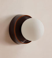 Sophia Brown Wall Light 8.3