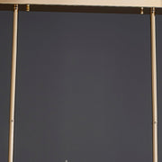 Reese Brass Glass  Chandelier