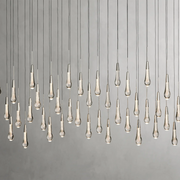 SOLTAIRE LINEAR CHANDELIER 37'' 50'' 70'' 87