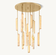 Audubong Modern Alabaster Round Chandelier 40