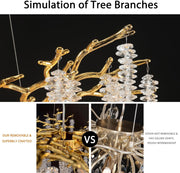 Modern Crystal Chandelier: 47.2