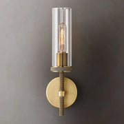 Lambeths Knurled Short Style Grand Wall Sconce 14