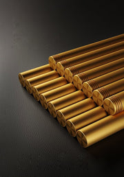 Brass Dandelion Petal Crystal Chandelier