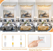 Modern Crystal Chandelier: 47.2