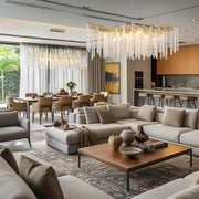 Modern Crystal Chandelier: 47.2