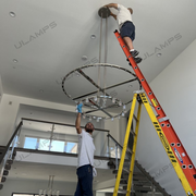 Arcachones Led Round Two-tier Chandelier 60