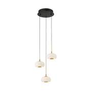 Adelly 3 Light Round LED Pendant