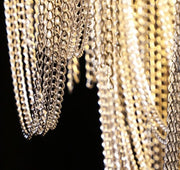 Alisa Luxury Flower Chain Tassel Chandelier