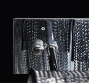 Alisa Luxury Plated Aluminum Chain Tassel Wall Sconce