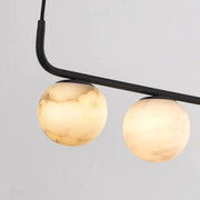 Alabaster Global Linear Chandelier 10.2