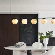 Alabaster Global Linear Chandelier 10.2