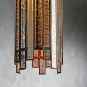 Artistic Glass Lailar Pendant Light