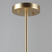 Metal Releaf Horizontal Globe Branching Bubble Chandelier