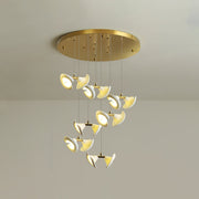 Blossom Double Horn Chandelier