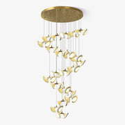 Blossom Double Horn Chandelier