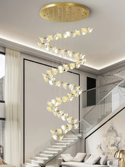 Blossom Double Horn Chandelier