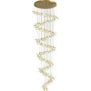 Blossom Double Horn Chandelier
