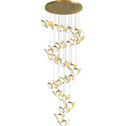 Blossom Double Horn Chandelier