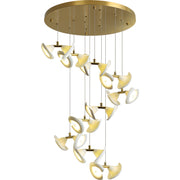 Blossom Double Horn Chandelier