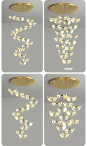 Blossom Double Horn Chandelier