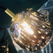 Luxury Boule De Cristal Smoke Glass Ball Round Cluster Chandelier Light 14