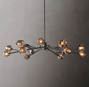 Boule De Cristal Clear/Smoke Crystal Ball Modern Round Chandelier Light 60