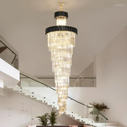 Bourbons Multi-layer Crystal Chandelier