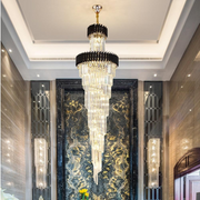 Bourbons Multi-layer Crystal Chandelier