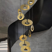 Dayan Modern Brass Chandelier