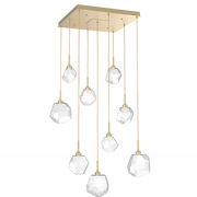 Art Twisted Square Chandelier