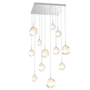Art Twisted Square Chandelier