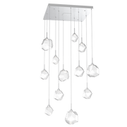 Art Twisted Square Chandelier