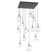 Art Twisted Square Chandelier