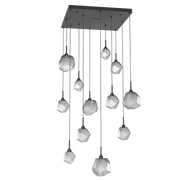 Art Twisted Square Chandelier
