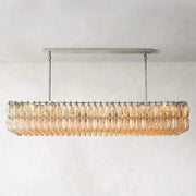 Chiaray Clear Glass Rectangular Chandelier 74