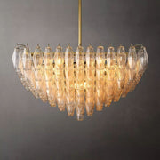 Chiaray Glass Multi-Tier Square Chandelier 32