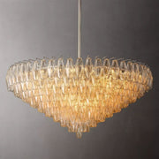 Chiaray Glass Multi-Tier Round Chandelier 47