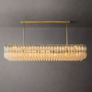 Chiaray Clear Glass Rectangular Chandelier 74